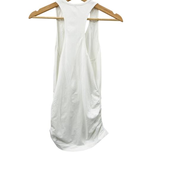 Athleta white ruched tank - Picture 3 of 3